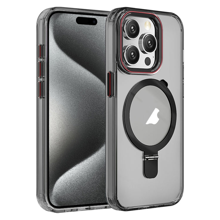 Crystal TPU Hybrid PC MagSafe Holder Phone Case, For iPhone 15 Pro Max, For iPhone 15 Pro, For iPhone 15 Plus, For iPhone 15, For iPhone 14 Plus, For iPhone 14