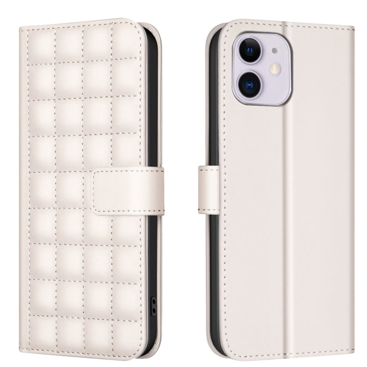 Square Texture Leather Phone Case, For iPhone 12 / 12 Pro, For iPhone 12 Pro Max, For iPhone 11 Pro Max, For iPhone 11