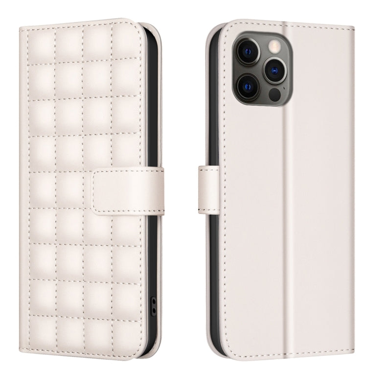 Square Texture Leather Phone Case, For iPhone 11 Pro, For iPhone XR, For iPhone XS Max, For iPhone 8 Plus / 7 Plus