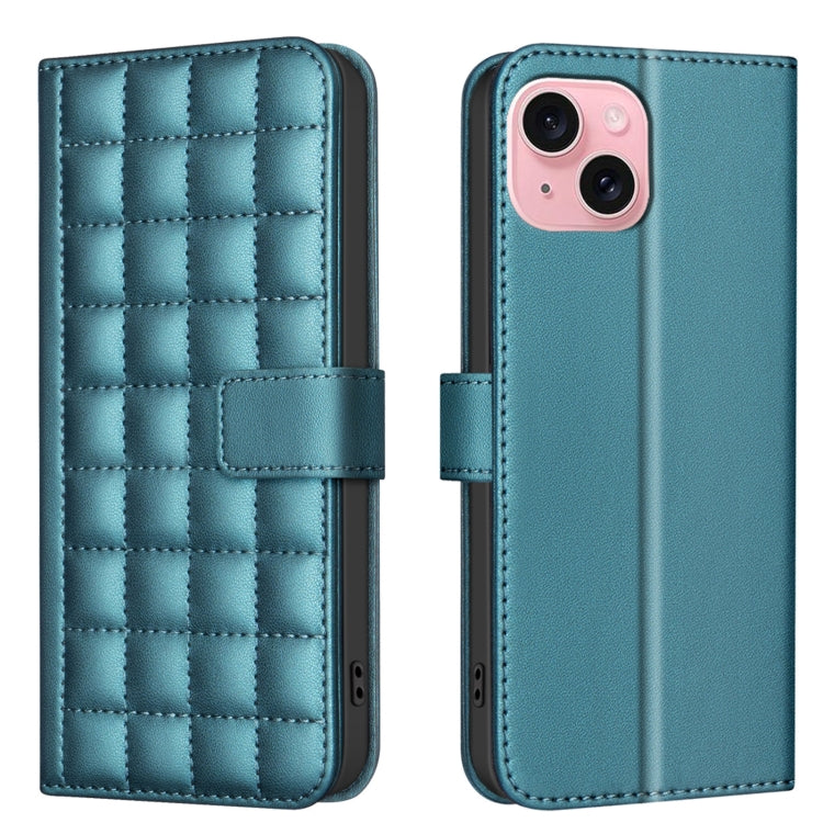 Square Texture Leather Phone Case, For iPhone 15 Plus / 14 Plus, For iPhone 15, For iPhone 14 / 13, For iPhone 14 Pro