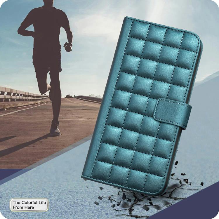 Square Texture Leather Phone Case, For iPhone 17 Pro Max, For iPhone 16e, For iPhone 16 Pro Max, For iPhone 16 Pro