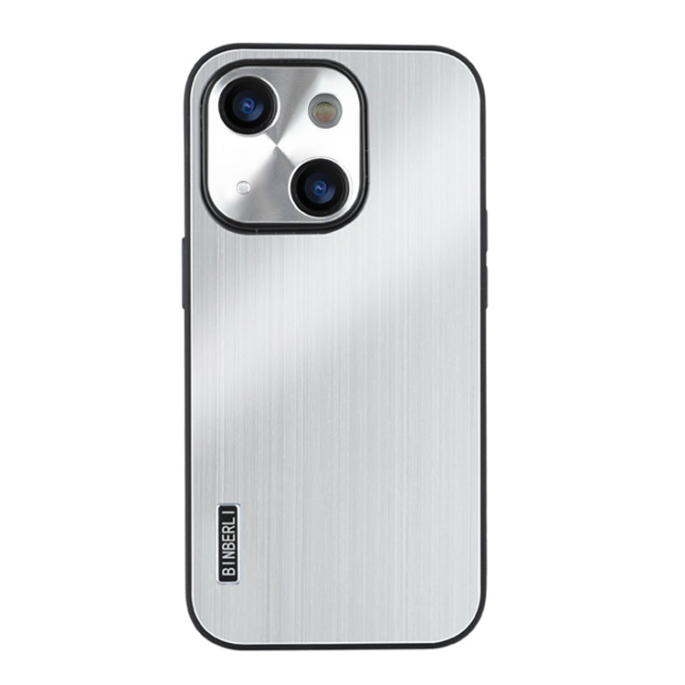 PC Hybrid Aluminum Alloy Brushed Shockproof Phone Case, Series 2