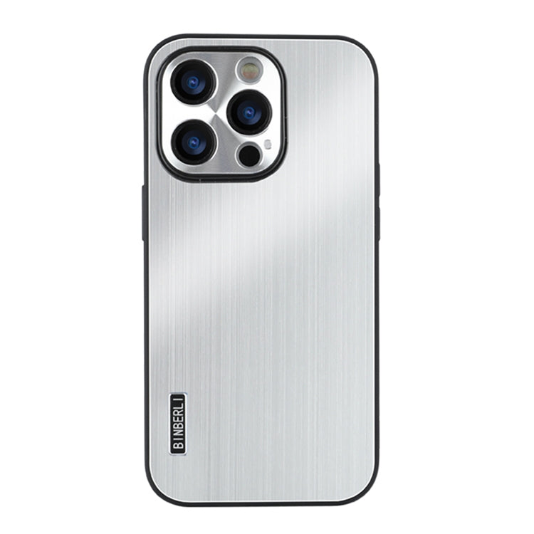 PC Hybrid Aluminum Alloy Brushed Shockproof Phone Case, Series 2