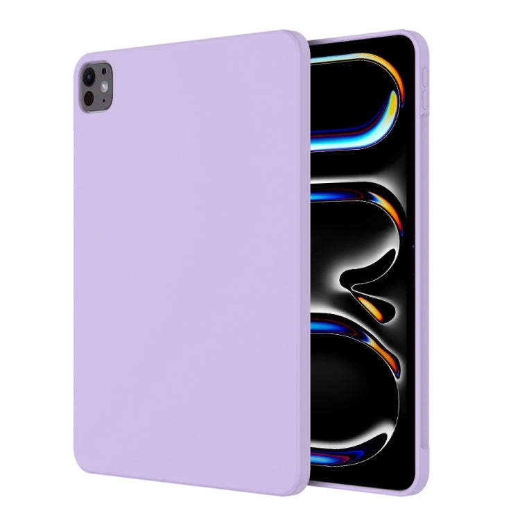 Mutural Silicone Microfiber Tablet Case, For iPad Pro 13 2025 / 2024, For iPad Pro 11 2025 / 2024