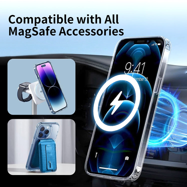 ViLi MAG-C Series MagSafe Magnetic PC + TPU Phone Case, For iPhone 16 Pro, For iPhone 16, For iPhone 15 Pro Max, For iPhone 15 Pro, For iPhone 15 Plus, For iPhone 15, For iPhone 14 Plus, For iPhone 14, For iPhone 14 Pro, For iPhone 14 Pro Max����������...