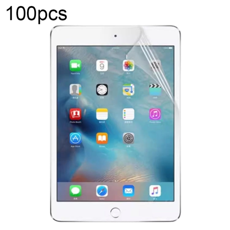 100pcs HD Screen Protector Film, For iPad 10th Gen 10.9 2022, For iPad Air 4 / 5 10.9 inch A2325 A2316, For iPad 10.2 inch 2019 2020 2021, For iPad mini 6 8.3 inch A2567, For iPad Pro 12.9 inch 2018 2020 2021, For iPad Pro 11 inch 2018 2020 2021�������...