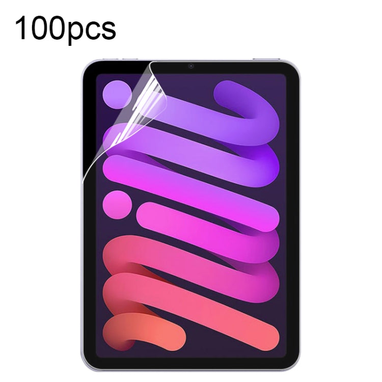 100pcs HD Screen Protector Film, For iPad 10th Gen 10.9 2022, For iPad Air 4 / 5 10.9 inch A2325 A2316, For iPad 10.2 inch 2019 2020 2021, For iPad mini 6 8.3 inch A2567, For iPad Pro 12.9 inch 2018 2020 2021, For iPad Pro 11 inch 2018 2020 2021�������...