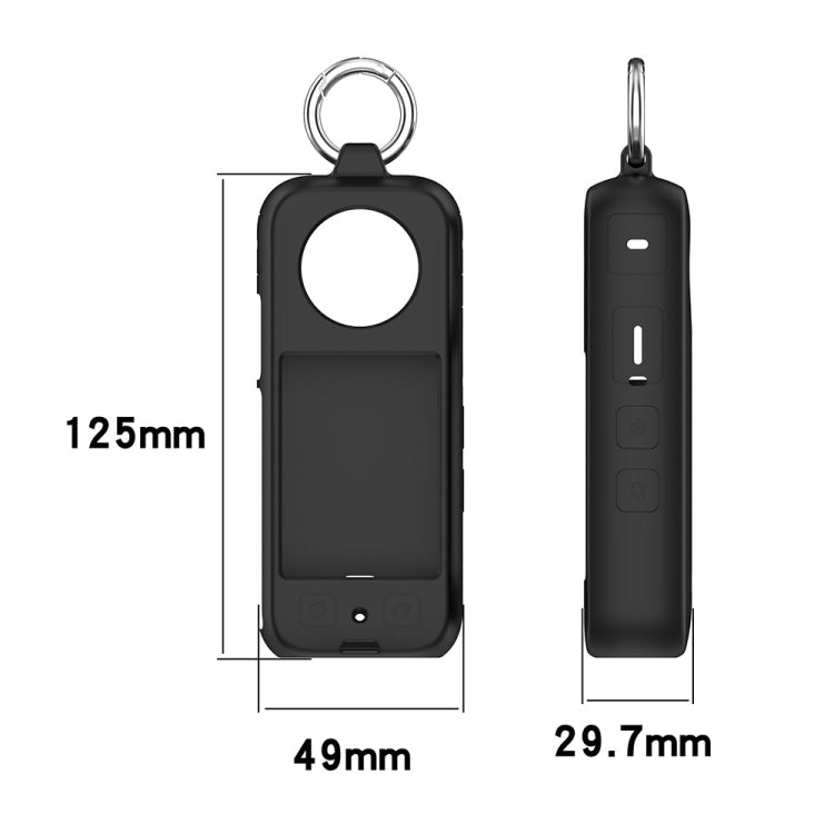 Portable Silicone Protective Case, For Insta 360 X4