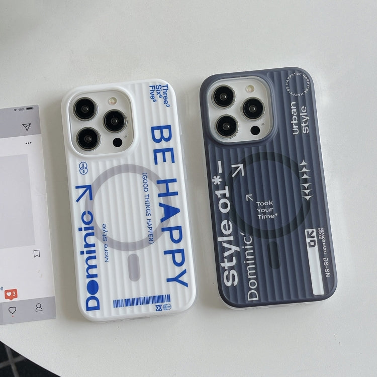 Striped Skin Feel Magnetic Magsafe Phone Case, For iPhone 15 Pro Max, For iPhone 15 Pro, For iPhone 15, For iPhone 14, For iPhone 14 Pro, For iPhone 14 Pro Max, For iPhone 13 Pro, For iPhone 13, For iPhone 12, For iPhone 12 Pro Max, For iPhone 12 Pro��...