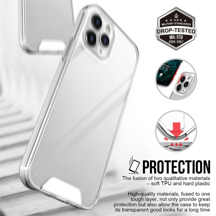 Scratchproof TPU + Acrylic Space case Protective Case, For iPhone 12 / 12 Pro