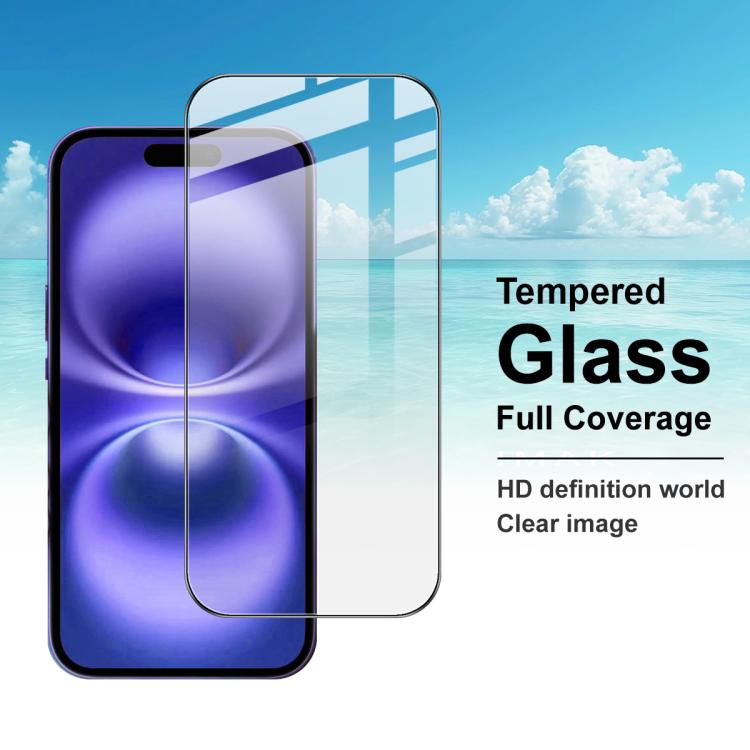 imak 9H Surface Hardness Full Screen Tempered Glass Film Pro+ Series, For iPhone 17 Pro Max, For iPhone 17 / 17 Pro, For iPhone 17 Air, For iPhone 16e, For iPhone 16 Pro Max, For iPhone 16 Pro, For iPhone 16 Plus, For iPhone 16