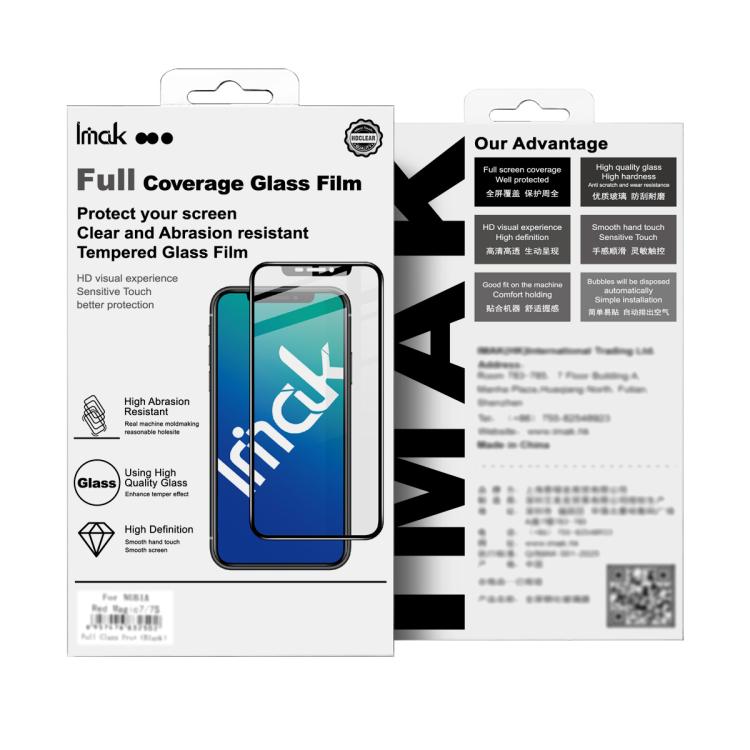 imak 9H Surface Hardness Full Screen Tempered Glass Film Pro+ Series, For iPhone 17 Pro Max, For iPhone 17 / 17 Pro, For iPhone 17 Air, For iPhone 16e, For iPhone 16 Pro Max, For iPhone 16 Pro, For iPhone 16 Plus, For iPhone 16