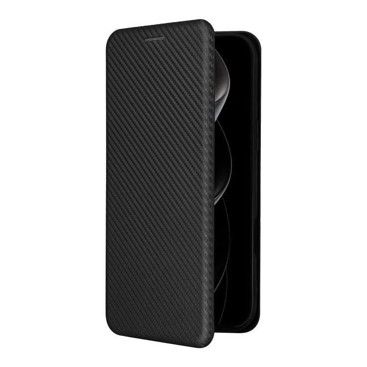 Carbon Fiber Texture Flip Leather Phone Case, For iPhone 17 Pro Max, For iPhone 17 Pro, For iPhone 17, For iPhone 17 Air