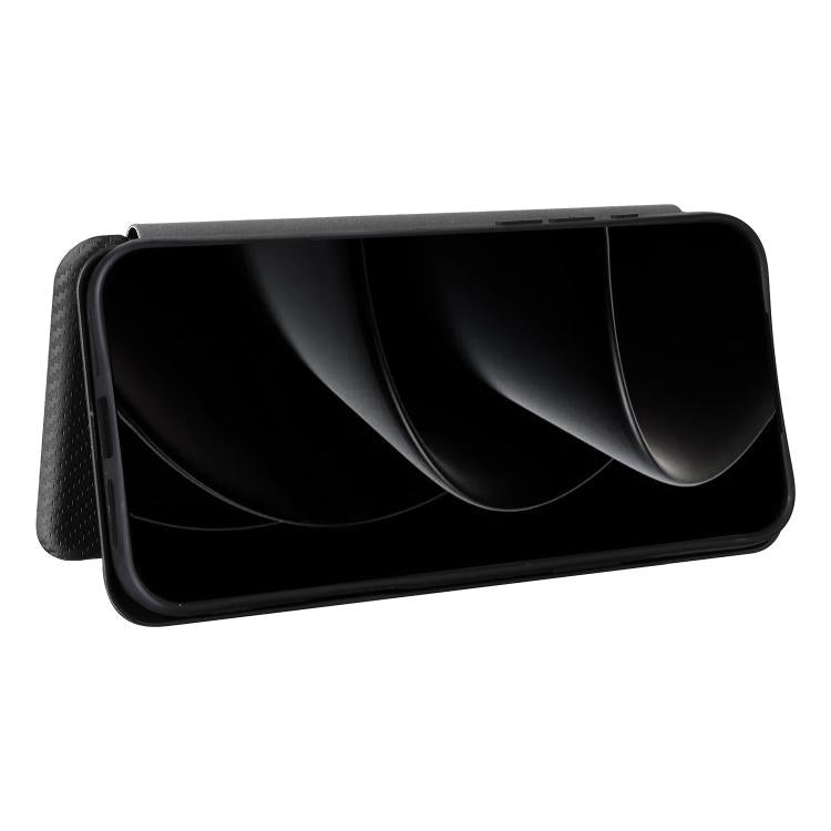 Carbon Fiber Texture Flip Leather Phone Case, For iPhone 17 Pro Max, For iPhone 17 Pro, For iPhone 17, For iPhone 17 Air
