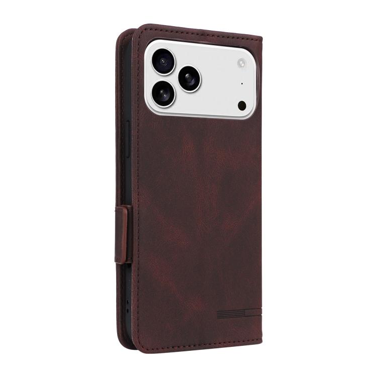 Magnetic Clasp Leather Phone Case, For iPhone 17 Pro Max, For iPhone 17 Pro, For iPhone 17, For iPhone SE 2024
