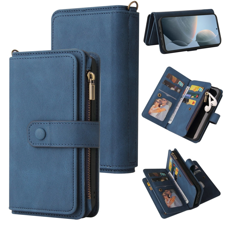 Skin Feel Multi Card Slots Zipper Wallet Leather Phone Case, For Xiaomi 17 Ultra, For Xiaomi 14T Pro, For Xiaomi 14T, For Xiaomi Poco F6, For Xiaomi Poco F6 Pro