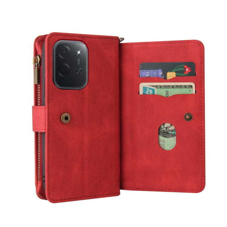 Skin Feel Multi Card Slots Zipper Wallet Leather Phone Case, For Xiaomi Poco C95 Pro, For Xiaomi 17 Max 5G, For Xiaomi 17T Pro 5G Global, For Xiaomi 17T 5G Global, For Xiaomi 17 Ultra, For Xiaomi 14T Pro