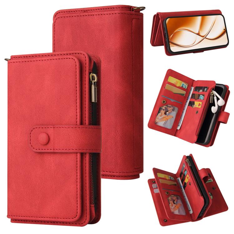 Skin Feel Multi Card Slots Zipper Wallet Leather Phone Case, For Xiaomi Poco C95 Pro, For Xiaomi Poco M8 Power 5G, For Xiaomi 17 Max 5G, For Xiaomi 17T Pro 5G Global, For Xiaomi 17T 5G Global, For Xiaomi 17 Ultra