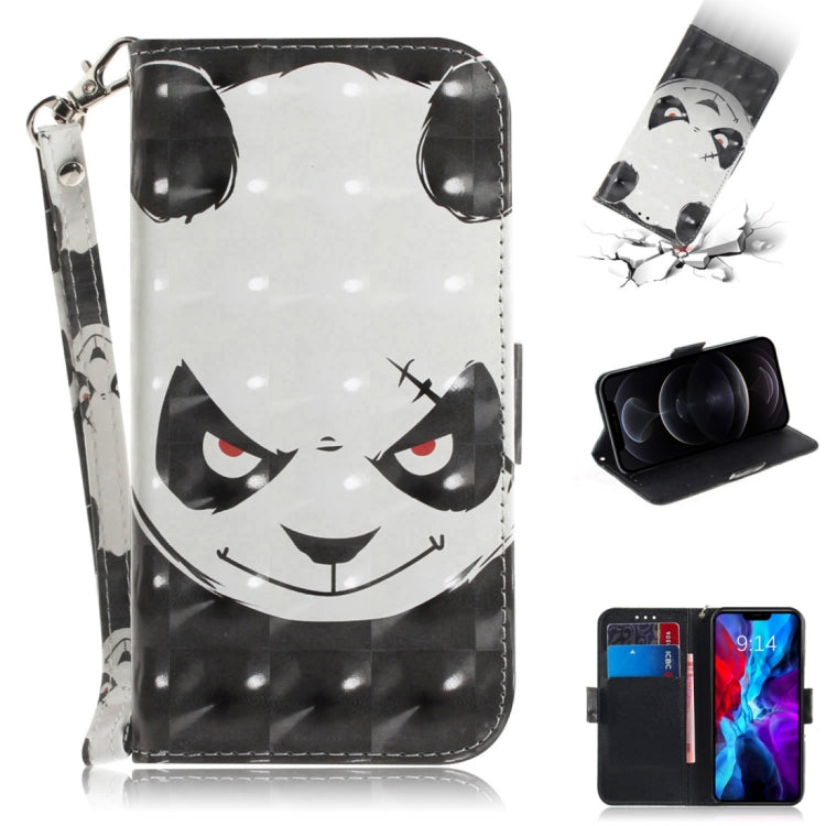 3D Colored Drawing Horizontal Flip Leather Case with Holder & Card Slots & Wallet & Lanyard, Series 1