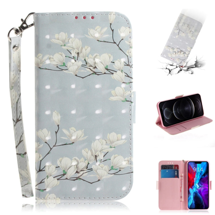 3D Colored Drawing Horizontal Flip Leather Case with Holder & Card Slots & Wallet & Lanyard, Series 1