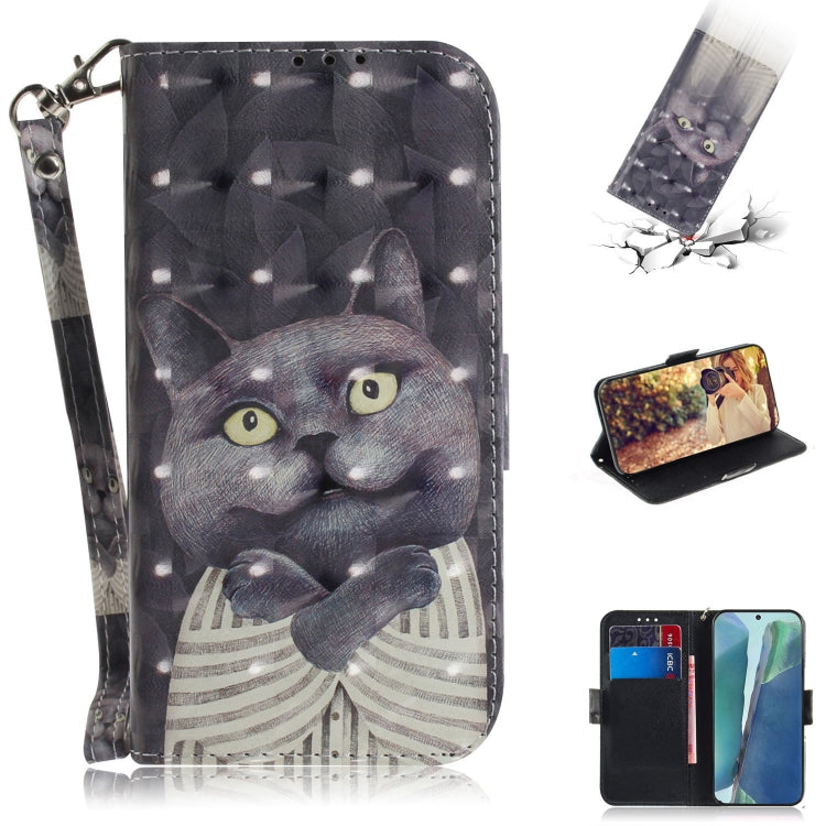 3D Colored Drawing Horizontal Flip Leather Case with Holder & Card Slots & Wallet & Lanyard, Series 1