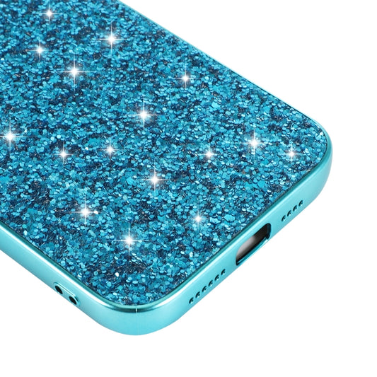 iPhone 12 Pro Max shockproof case featuring premium glitter powder coating