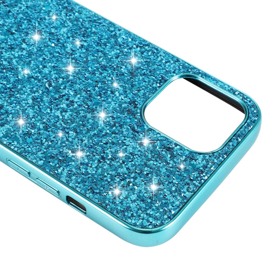 Glittery TPU phone case with reinforced corners for iPhone 12 Pro Max protection