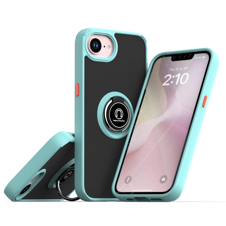 Q Shadow 1 Series TPU + PC Phone Case with Ring, For iPhone 17 Air, For iPhone 16e, For iPhone 16 Pro Max