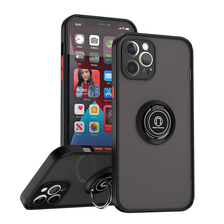 Q Shadow 1 Series TPU + PC Phone Case with Ring, For iPhone 13 Pro, For iPhone 12, For iPhone 12 Pro Max