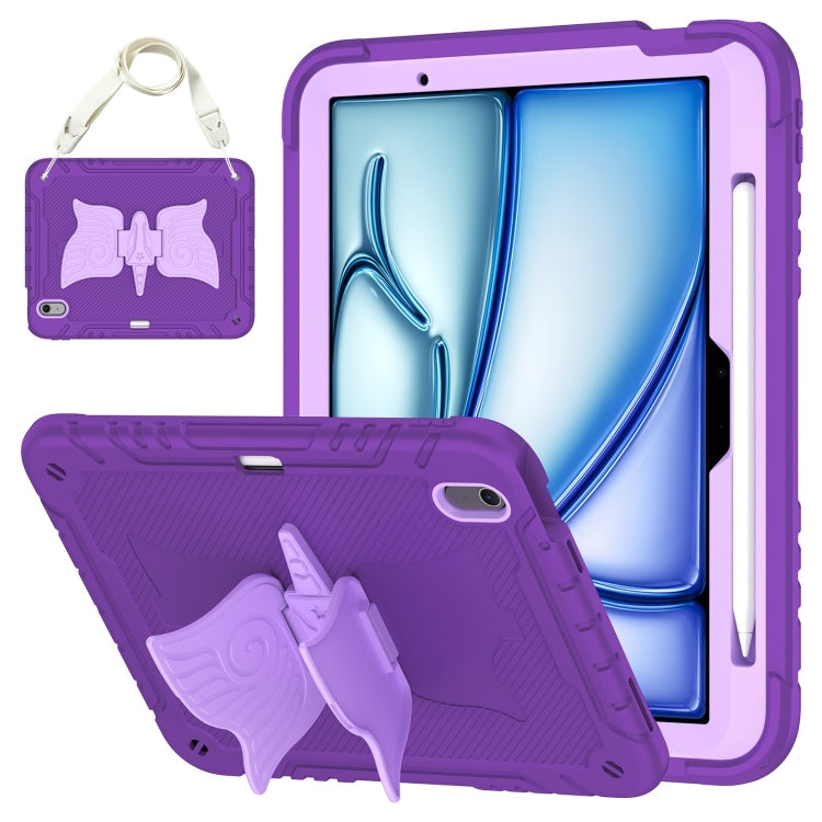 Kickstand PC Hybrid Silicone Tablet Case with Strap