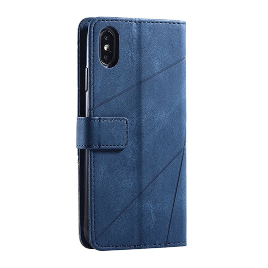 Interior card slot layout with multiple storage compartments for iPhone XS Max