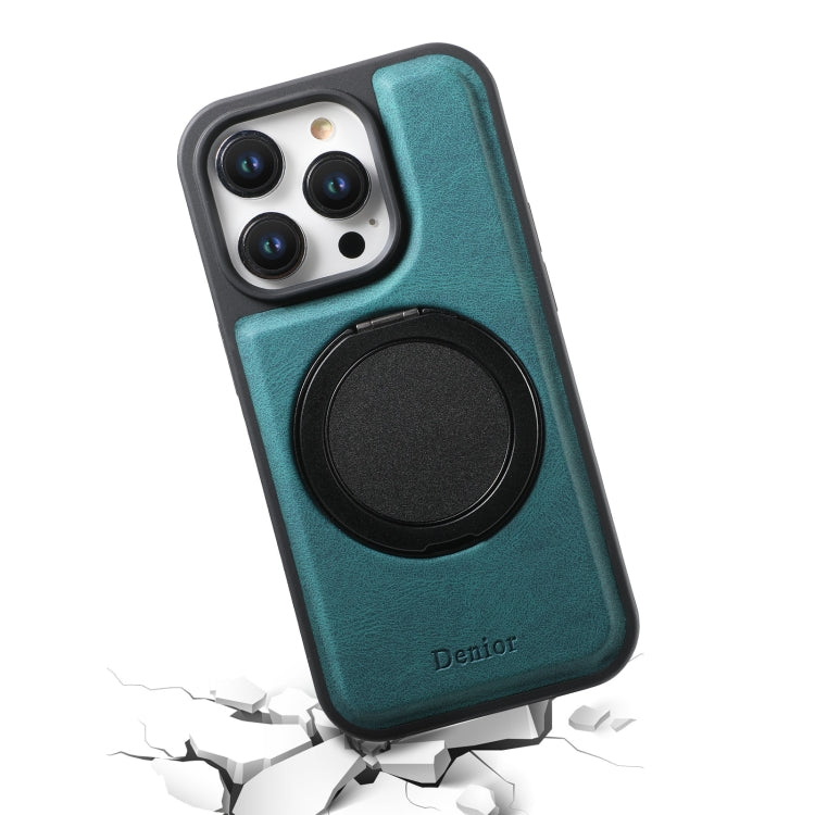 Denior A14 Skin Feel Rotating Holder MagSafe Phone Case, For iPhone 16 Pro Max, For iPhone 16 Pro, For iPhone 16 Plus, For iPhone 16, For iPhone 15 Pro Max, For iPhone 15 Pro, For iPhone 15 Plus / 14 Plus, For iPhone 15