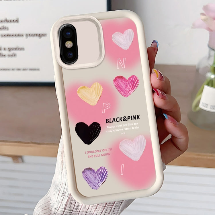 Diamond Sand TPU Full Coverage Phone Case, For iPhone XS Max, For iPhone X