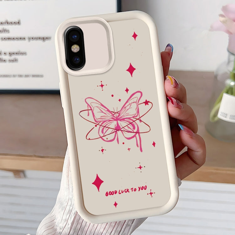 Diamond Sand TPU Full Coverage Phone Case, For iPhone XS Max, For iPhone X