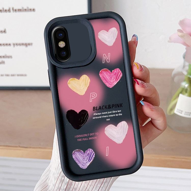 Diamond Sand TPU Full Coverage Phone Case, For iPhone XS Max, For iPhone X