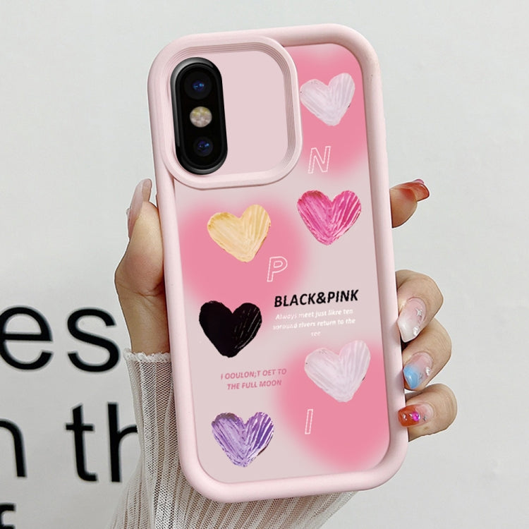 Diamond Sand TPU Full Coverage Phone Case, For iPhone XS Max, For iPhone X