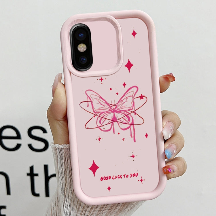 Diamond Sand TPU Full Coverage Phone Case, For iPhone XS Max, For iPhone X