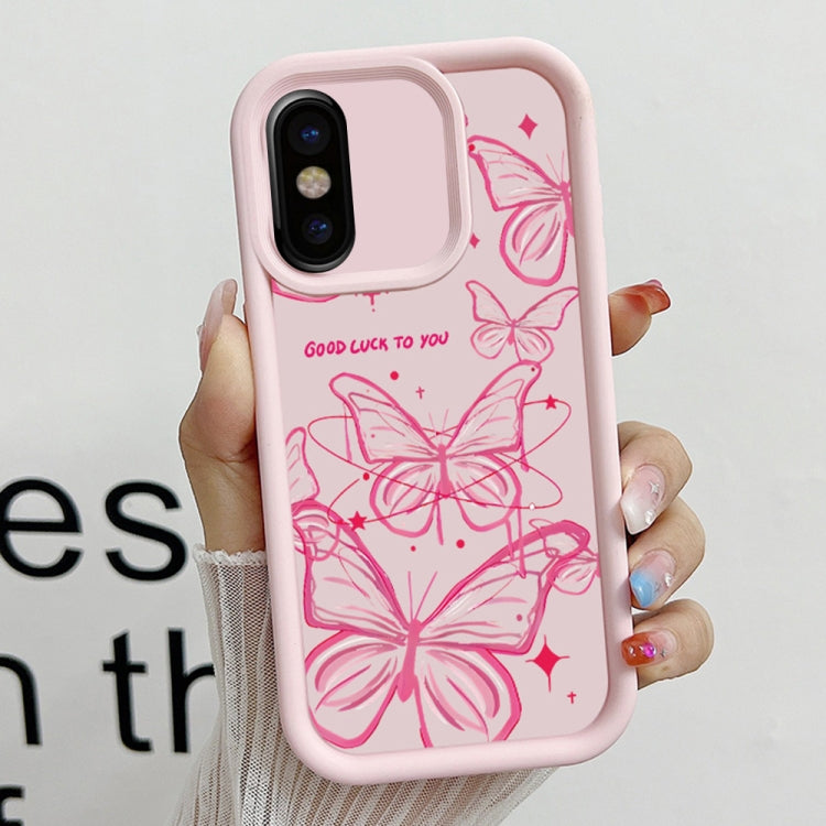 Diamond Sand TPU Full Coverage Phone Case, For iPhone XS Max, For iPhone X
