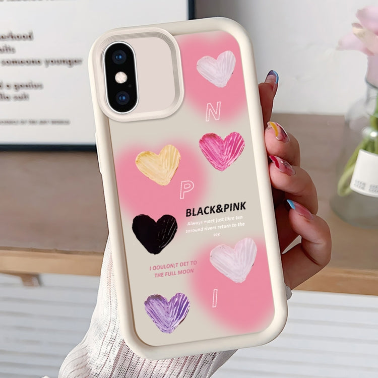 Diamond Sand TPU Full Coverage Phone Case, For iPhone XS Max, For iPhone X