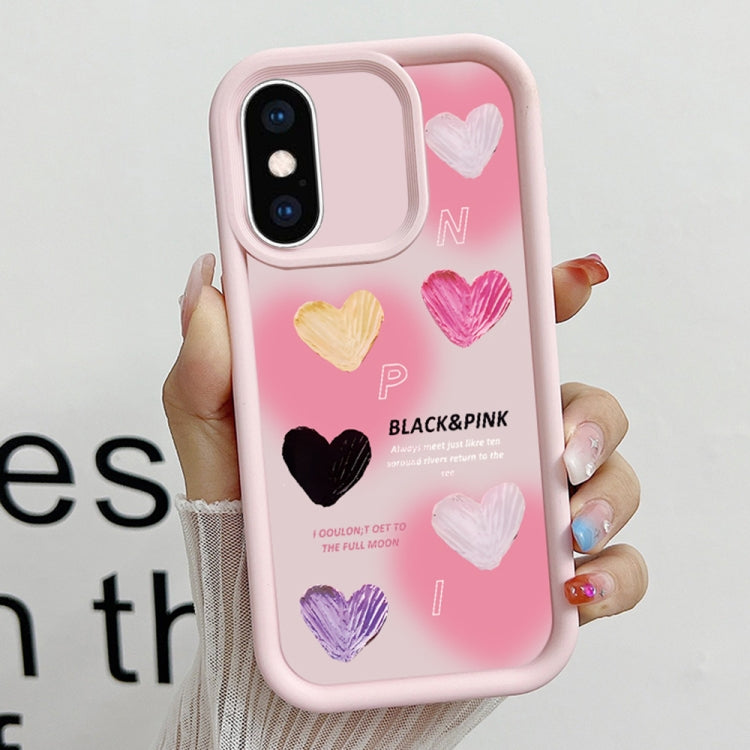 Diamond Sand TPU Full Coverage Phone Case, For iPhone XS Max, For iPhone X
