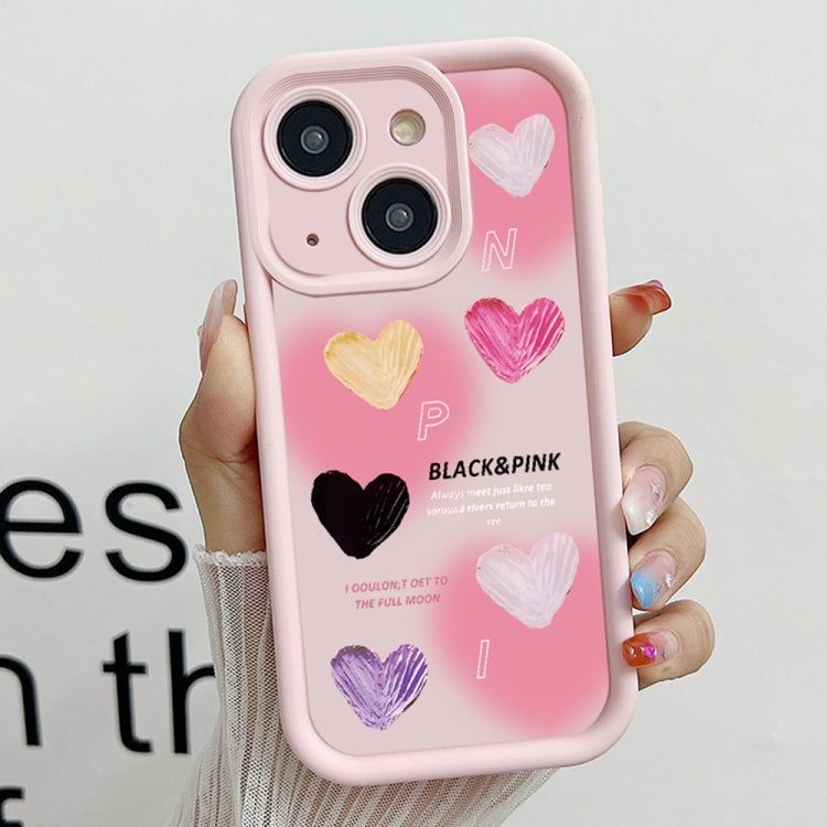 Diamond Sand TPU Full Coverage Phone Case, For iPhone 15 Plus, For iPhone 15