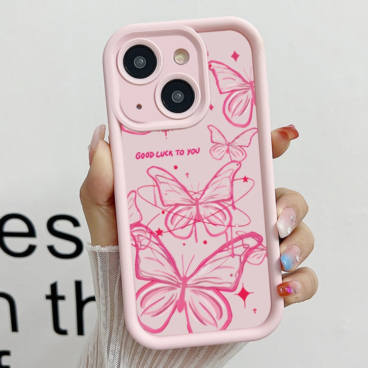 Diamond Sand TPU Full Coverage Phone Case, For iPhone 15 Plus, For iPhone 15