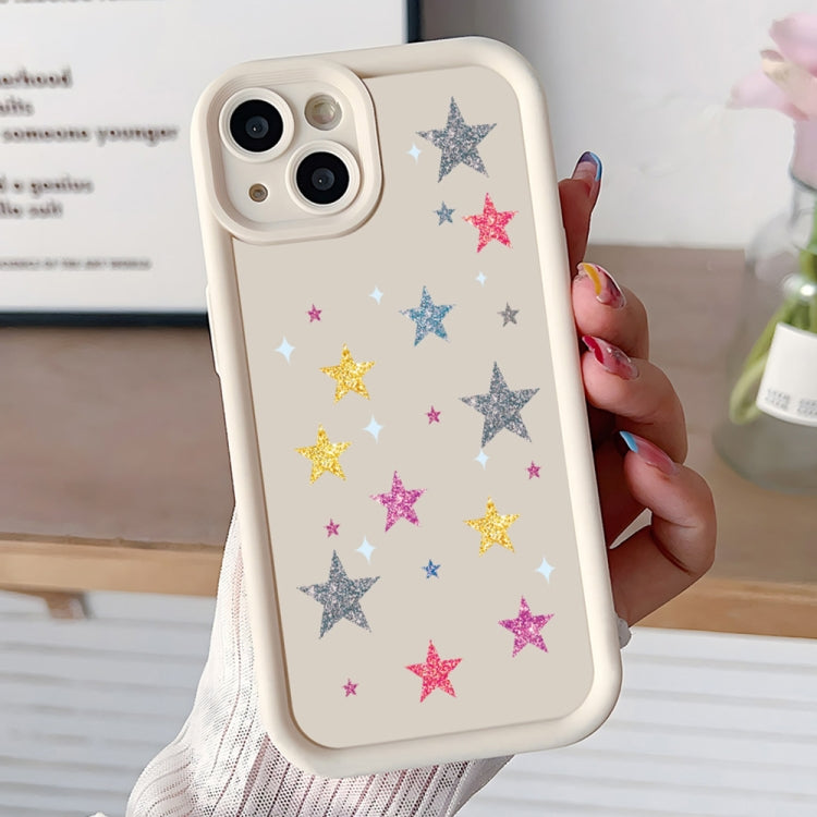 Diamond Sand TPU Full Coverage Phone Case, For iPhone 15 Plus, For iPhone 15