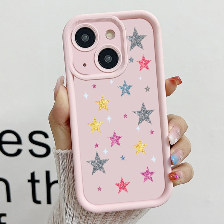 Diamond Sand TPU Full Coverage Phone Case, For iPhone 15 Plus, For iPhone 15