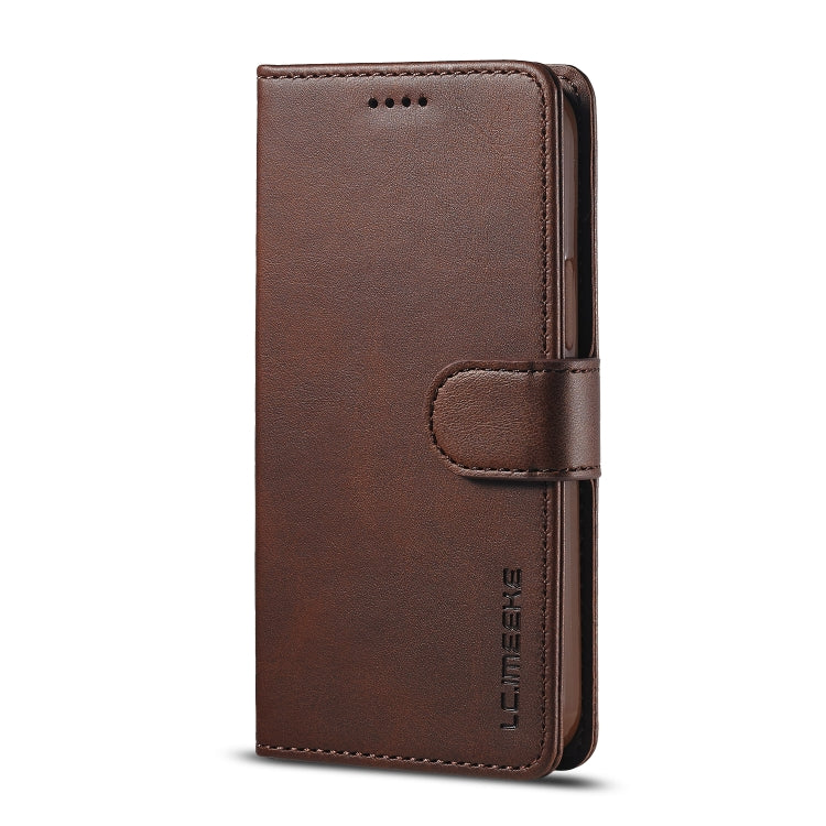 LC.IMEEKE Calf Texture Horizontal Flip Leather Case with Holder & Card Slots & Wallet