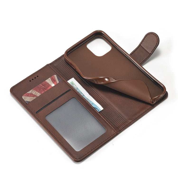 LC.IMEEKE Calf Texture Horizontal Flip Leather Case with Holder & Card Slots & Wallet