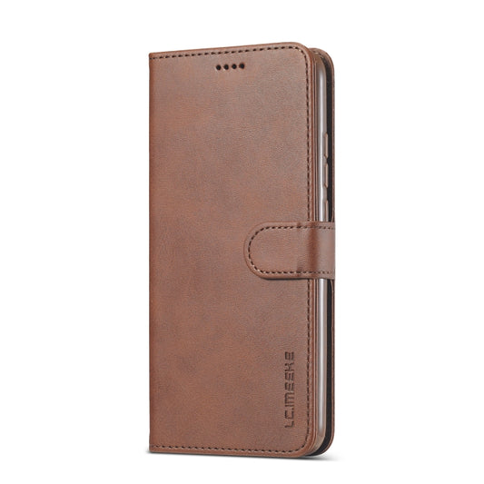 Horizontal flip design showcasing textured leather exterior and protective cover