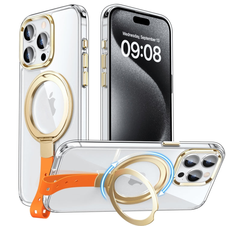 Holder Hand Strap MagSafe Transparent Phone Case