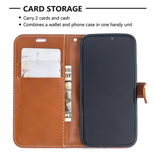 Full open view showing interior card slots and cash pocket compartment