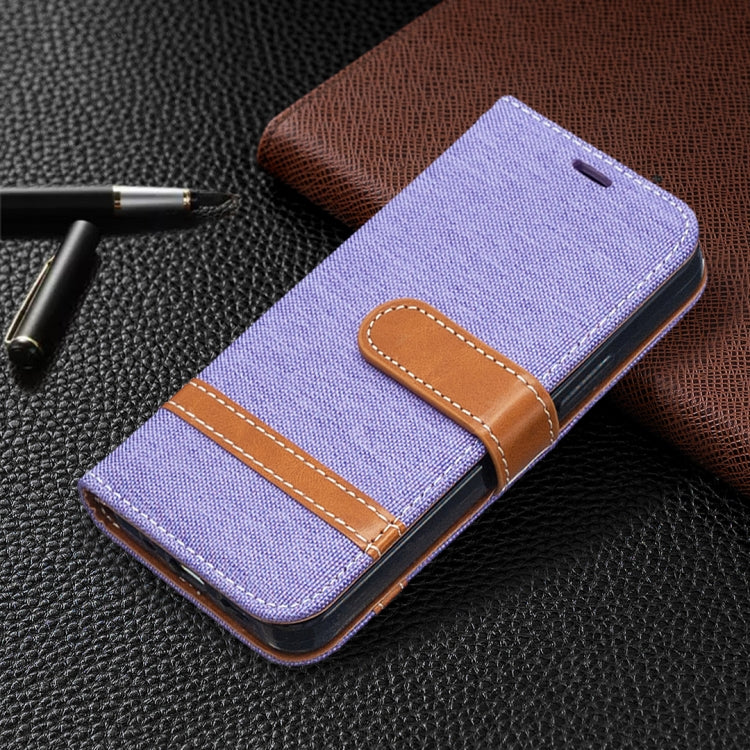 Color Matching Denim Texture Horizontal Flip Leather Case with Holder & Card Slots & Wallet & Lanyard, For iPhone 12 mini, For iPhone 12 / 12 Pro